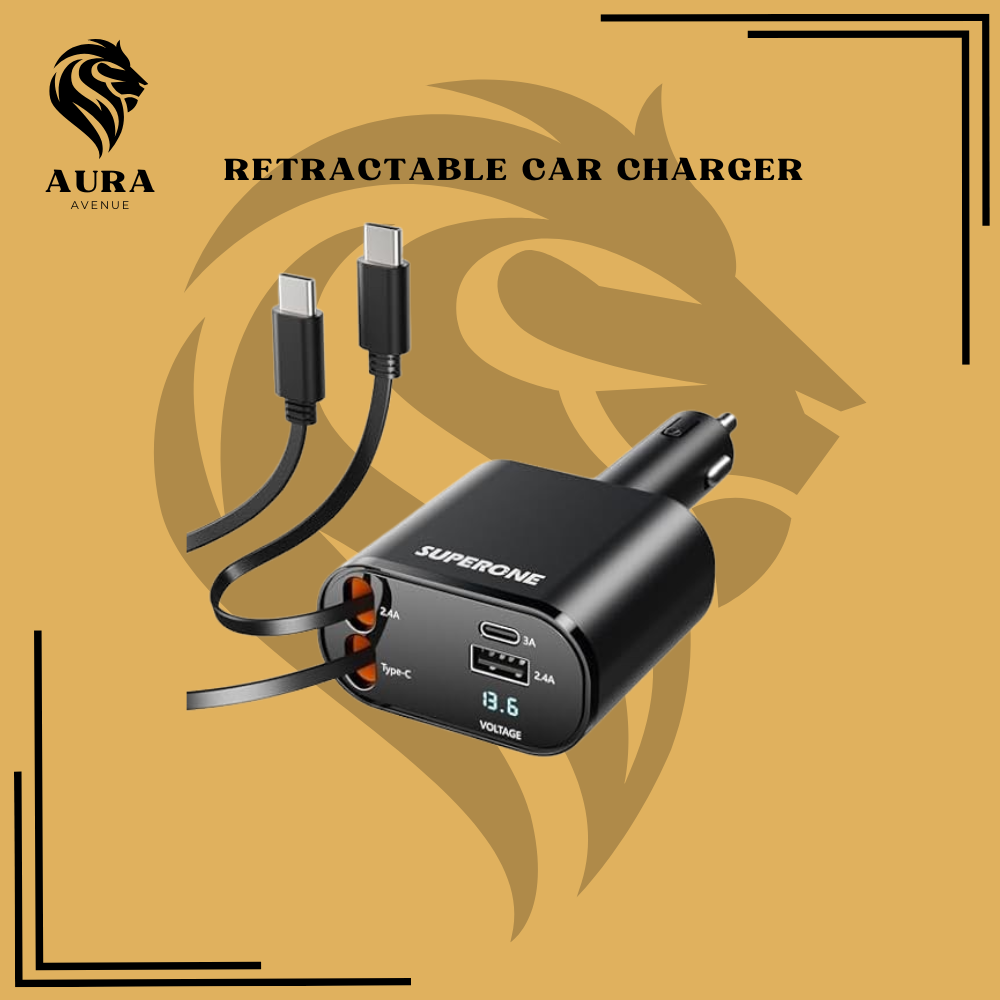 Retractable Car Charger